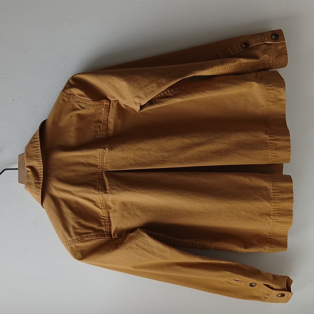 Madewell Northwoods Canvas Jacket Gold Women's XS - Picture 3 of 7